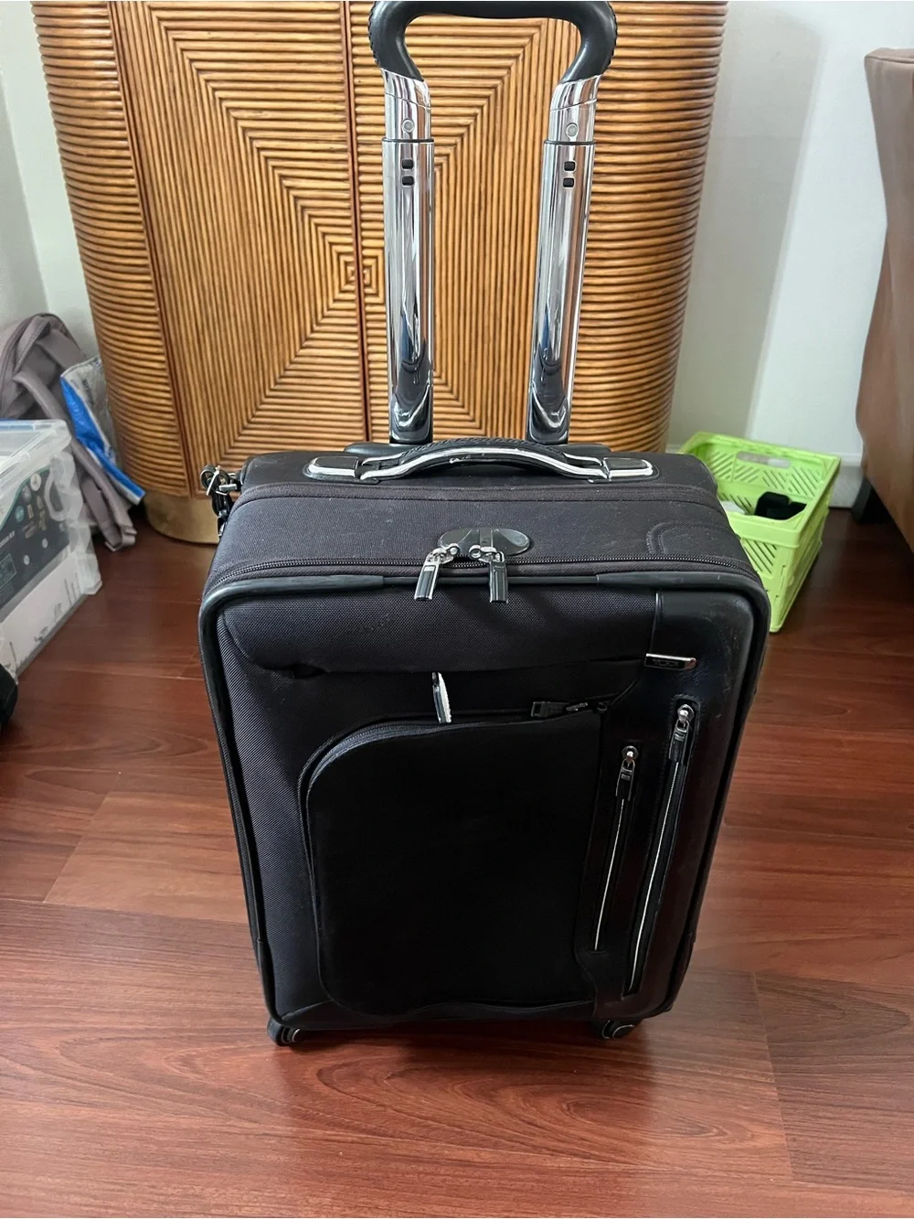 Tumi Black Arrive Carry-On Spinner